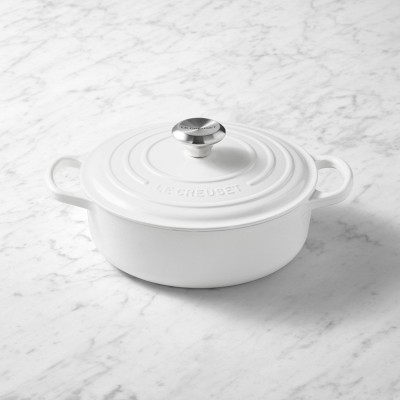 Le Creuset☆ココット・オーバル☆17 cm☆ホワイト Le Creuset White Cookware Collection | Williams Sonoma