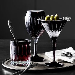 Wilshire Jewel Cut Glassware Collection