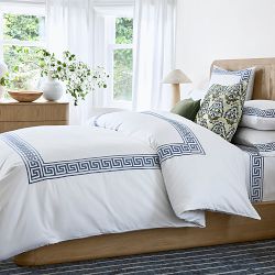 Chambers® Greek Key Duvet Cover And Shams