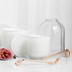 Williams Sonoma Glass Candle Cloche