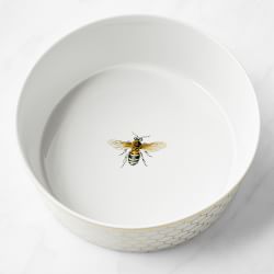 Honeycomb Porcelain Pet Bowls