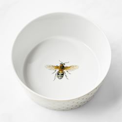 Honeycomb Porcelain Pet Bowls