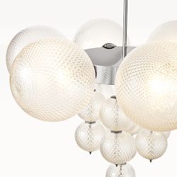 Mahon Glass Orb Chandelier