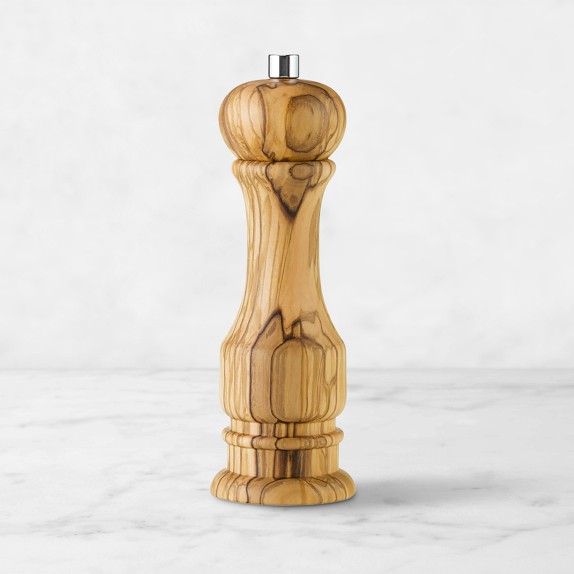 Williams Sonoma Traditional Olivewood Salt Mill, 7"