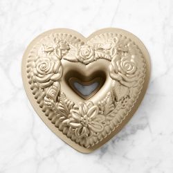 Nordic Ware Floral Heart Bundt® Pan | Williams Sonoma