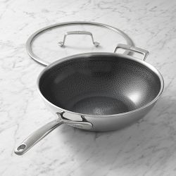 Zwilling Peak Hybrid Ceramic Nonstick Wok with Lid, 12"