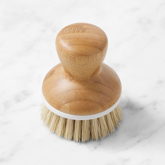Hold Everything Cleaning Palm Brush with Natural Bristles