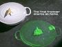 Video 1 for Le Creuset x Star Trek Starfleet Delta Knob, Light Gold
