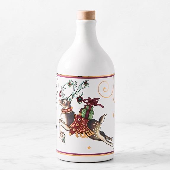 Muraglia Olive Oil Christmas Bottle | Williams Sonoma