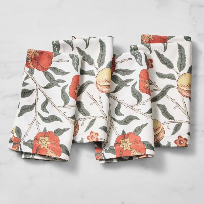 Morris & Co. Blackthorn Napkins Set of 4 | Williams Sonoma