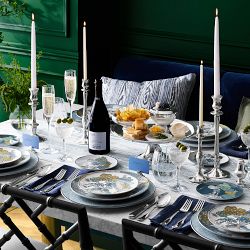 Scalamandré x Williams Sonoma Sea of Trees Salad Plates, Set of 4
