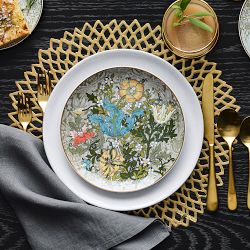 Cyprus Reactive Glaze Dinner Plates