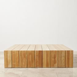 Larnaca Outdoor Teak Square Coffee Table (56")