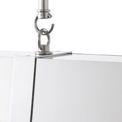 Fillmore Linear Pendant Light, Polished Nickel