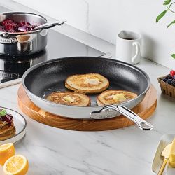 Hestan ProBond Luxe Professional Clad Stainless-Steel TITUM Nonstick Skillets
