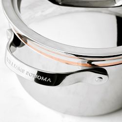 Williams Sonoma Signature Thermo-Clad™ Copper Pro Saute Pan, 4.5-Qt.