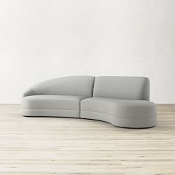 Capri 2-Piece Bumper Sectional (126")