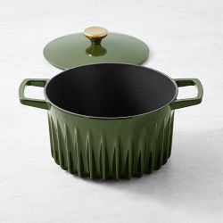 FIREUP Rapid Heat Enameled Cast Iron Dutch Oven, 5.5-Qt