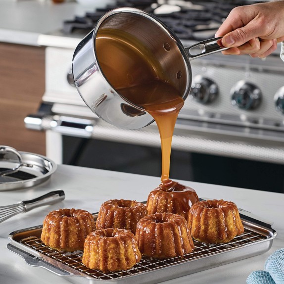 Hestan ProBond Luxe Stainless-Steel Saucepan | Williams Sonoma