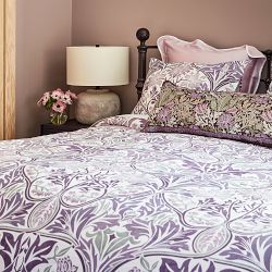 Morris &amp; Co. x Williams Sonoma Home Blue Bell Duvet Cover &amp; Shams, Plum