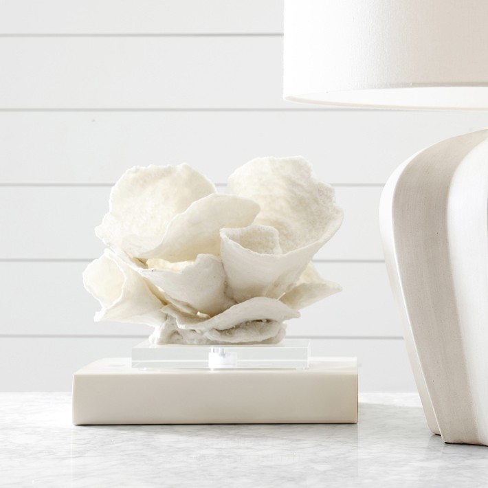 Oversized Coral on Stand Sculpture | Williams Sonoma