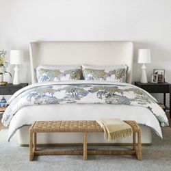 Scalamandré x Williams Sonoma Home Sea Of Trees Duvet Cover &amp; Shams