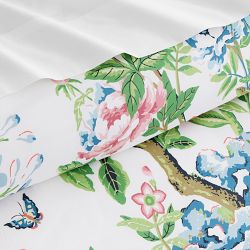 Scalamandré x Williams Sonoma Home Shantung Duvet Cover &amp; Shams