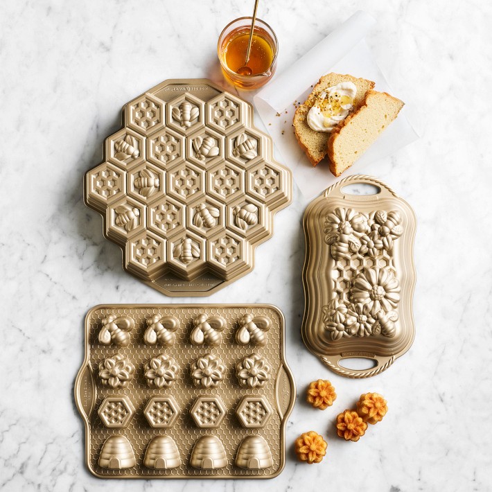 Nordic Ware Bee Bitelets Pan | Seasonal Cake Pan | Williams Sonoma