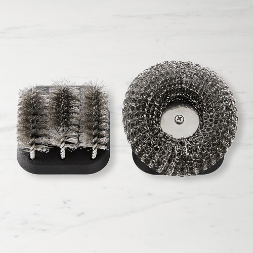 Williams Sonoma BBQ Cleaning Brush Replacement Heads, Set of 2