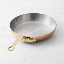 銅製Williams Sonoma（Mauviel）フランスフライパン 2点 Mauviel M'250B Copper Fry Pans | Williams Sonoma