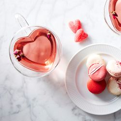 Heart Double-Wall Latte Mugs
