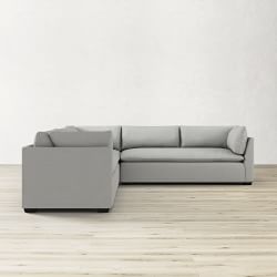 Laguna 3-Piece L-Shape Loveseat Sectional (114"-118")