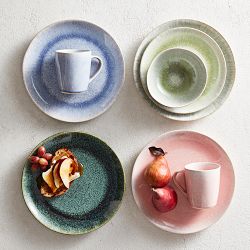 Cyprus Reactive Glaze Cereal Bowls