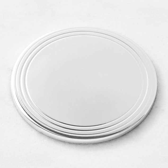 Heirloom Silver Coasters, Set of 4 | Williams Sonoma