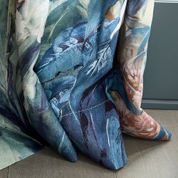 Painted Peacock Curtain