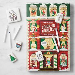 Color-in Cookie Advent Calendar, Set of 2