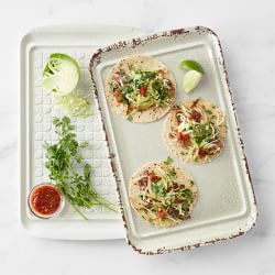 Williams Sonoma Prep Tray, Set of 2, Rustic Melamine