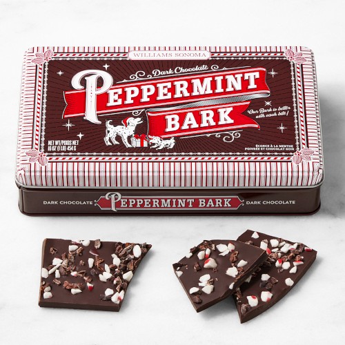 Williams Sonoma Dark Chocolate Peppermint Bark, 1 lb