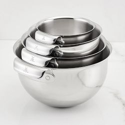 Hestan Stainless-Steel Mixing Bowls, Set of 4