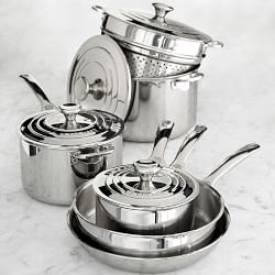 Le Creuset Signature Stainless-Steel Saucepan