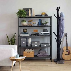 MeshWorks 5-Tier Adjustable Sheving Unit