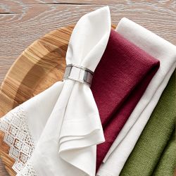 Crotchet Lace Napkins, Set of 4