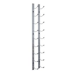 Vinotemp 9-Bottle Epicureanist Metal Wine Rack