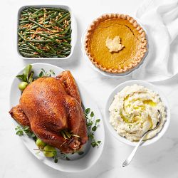 Williams Sonoma Complete Thanksgiving Free-Range Turkey Dinner, Serve 8, First Available