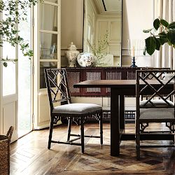 Chippendale Upholstered Bistro Dining Side Chair