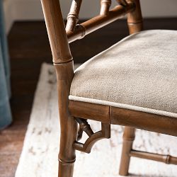 Chippendale Upholstered Bistro Dining Side Chair