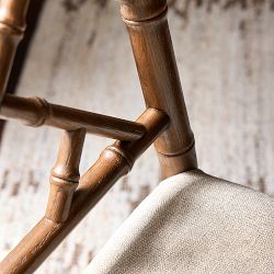Chippendale Upholstered Bistro Dining Side Chair
