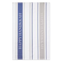 Happy Hanukkah Jacquard Tea Towels, Set of 2