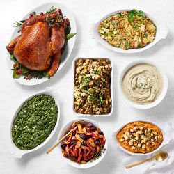 Deluxe Thanksgiving Organic Turkey Dinner, Serves 4-6, First Available