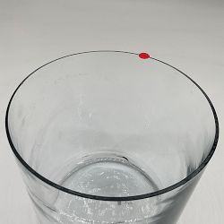 OPEN BOX: Antique Brass and Glass Ice Bucket